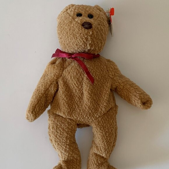 TY Beanie Babies - Curly - 1996 Original Retired (Brown Nose) - Style 4052 - Picture 3 of 14